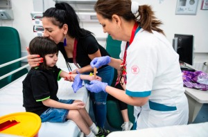 george storia palestina ospedale