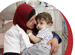 caritas baby hospital coronavirus piccolo malato cronico