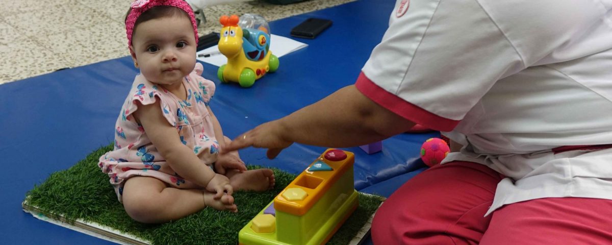 La piccola Ella al Caritas Baby Hospital