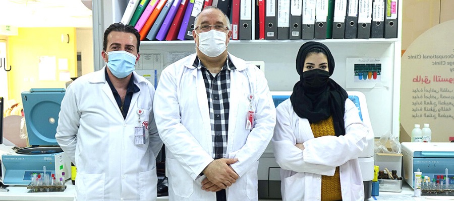 I medici del Caritas Baby Hospital che hanno preso parte allo studio sul vaccino Rotavac