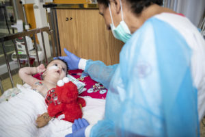 terapia intensiva caritas baby hospital betlemme