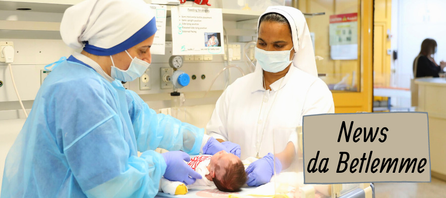 Le suore al Caritas Baby Hospital