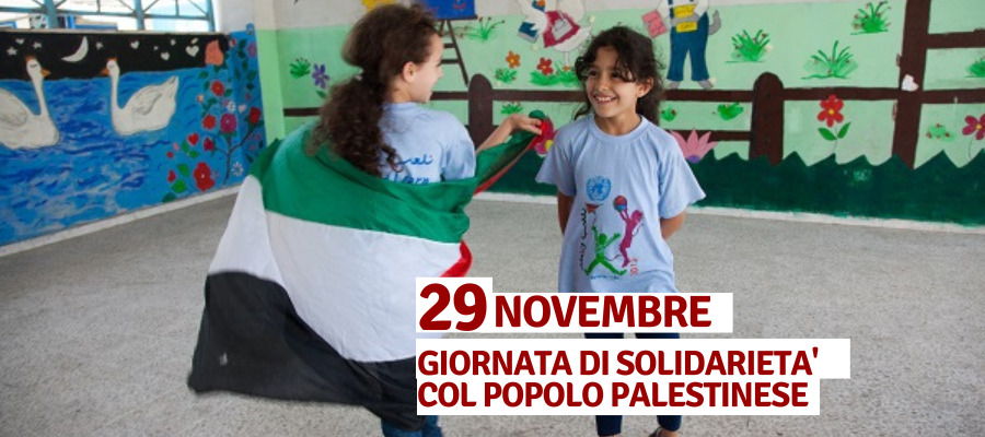 Giornata di solidarietà col popolo palestinese