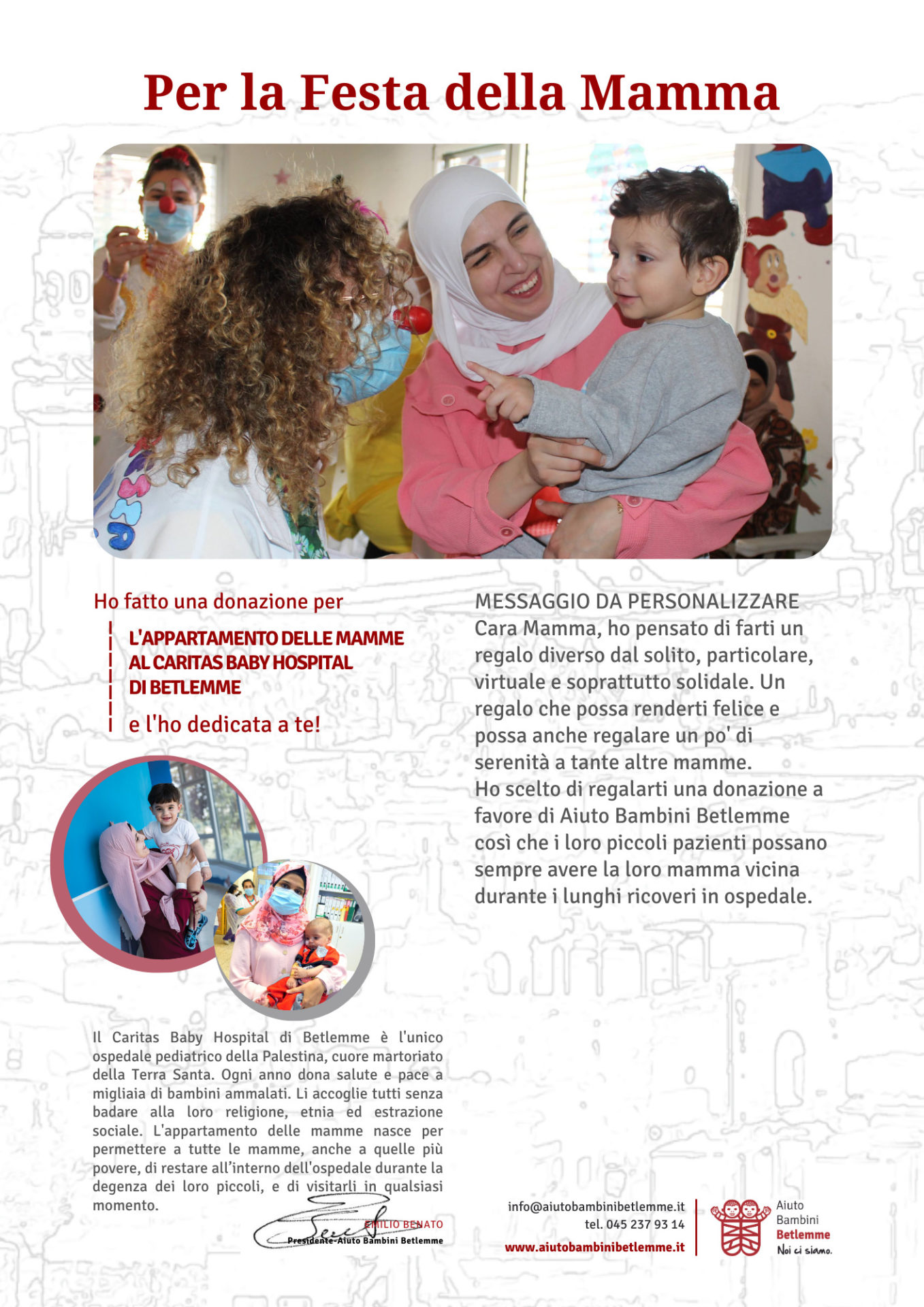 Lettera per la festa della mamma