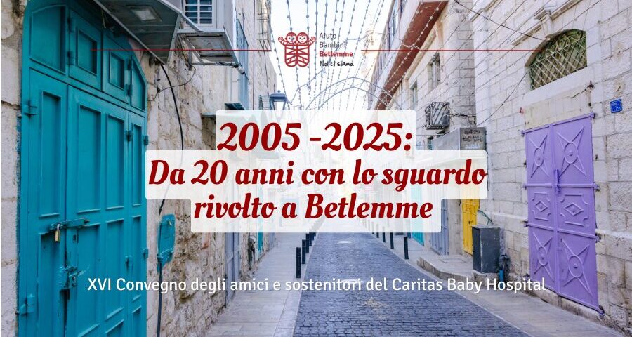 Betlemme. Convegno Aiuto Bambini Betlemme
